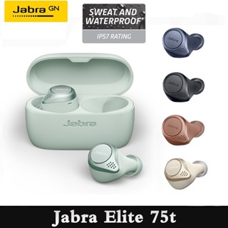 Jabra Elite 75t ANC หูฟังบลูทูธไร้สาย ตัดเสียงรบกวน กันน้ํา พร้อมไมโครโฟน