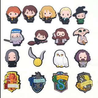 Crocs Jibbitz Crocs Charm Harry Potter Series หัวเข็มขัด สําหรับตกแต่งรองเท้า DIY