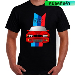 ขายดี เสื้อยืด พิมพ์ลายกราฟิก AUTOTEE FAN M3 E46 RED ART คุณภาพสูง S