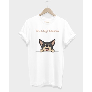 เสื้อยืดลายหมาชิวาว่า Me &amp; My Chihuahua TEE-SHIRT_02