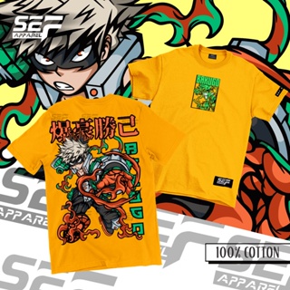 SEF Apparel Bakugo of My Hero Academia Boku No Hero T-shirt Unisex_04