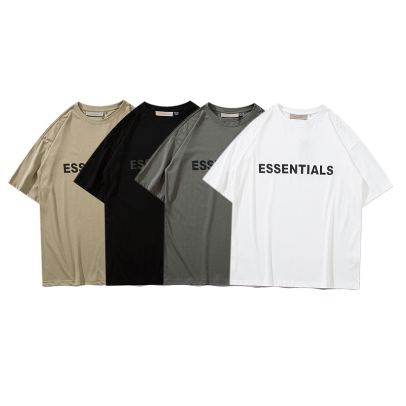 Essentials เสื้อยืดแขนสั้นลําลอง แฟชั่นสําหรับผู้ชาย และผู้หญิง ...