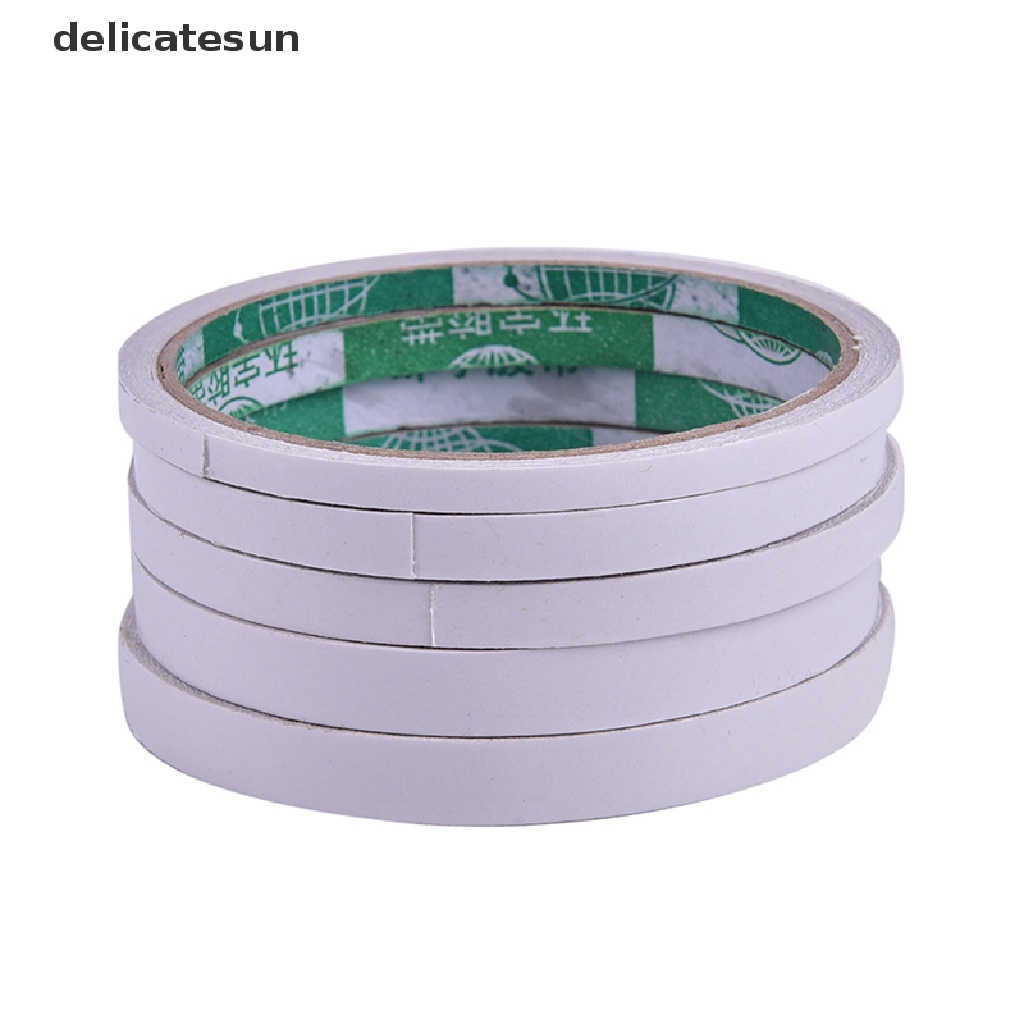 delicatesun-เทปกาวสองหน้า-แข็งแรงมาก-สีขาว-5-เมตร-8-เมตร