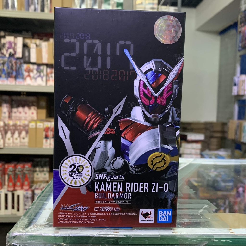 พร้อมส่ง Bandai SHF Kamen Rider ZIO BUILD หน้าปัดเกราะ Shiwang | Shopee ...