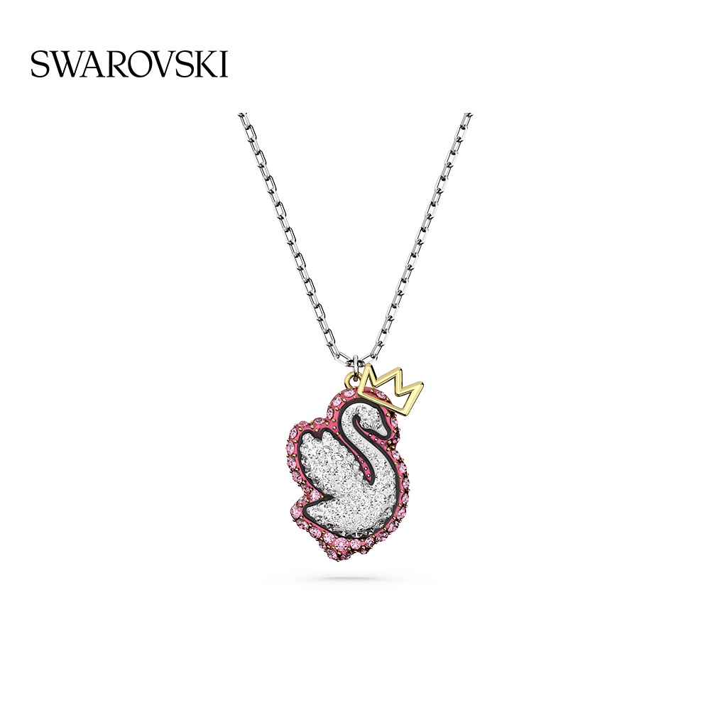 สินค้าใหม่-swarovski-pop-swan-จี้สร้อยคอ-รูปหงส์-สําหรับผู้หญิง-ของขวัญวันเกิด