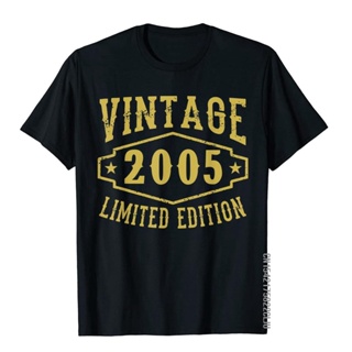 Fashion T-Shirt 15th Birthday Party Shirt 2005 Teen Boys Girls Gift Tops T Shirt Coupons Custom Cotton Men Top T-Sh_03