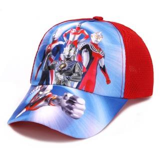 ﺴ♀۞เด็กการ์ตูน Altman หมวกชายฤดูร้อนตาข่ายระบายอากาศหมวกเบสบอลฤดูใบไม้ผลิและฤดูใบไม้ร่วงหมวกแหลมหญิงป้องกันแสงแดดหมวกกัน