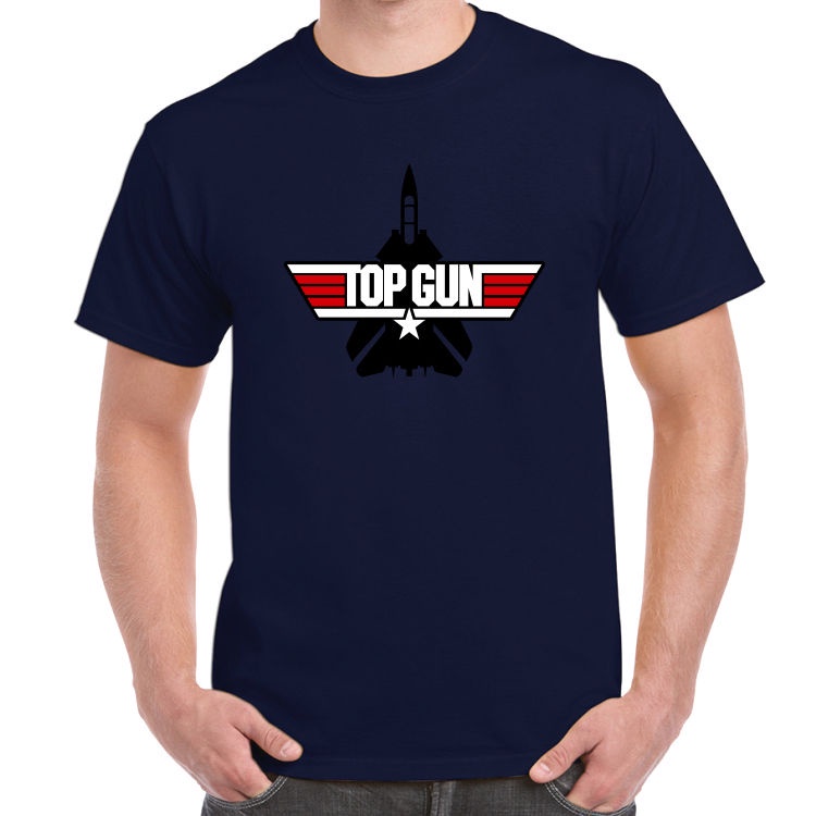 hot-sales-t-shirt-top-gun-retro-logo-tom-cruise-val-kilmer-navy-t-shirt-100-cotton-mens-gildan-t-shirt-gt-07
