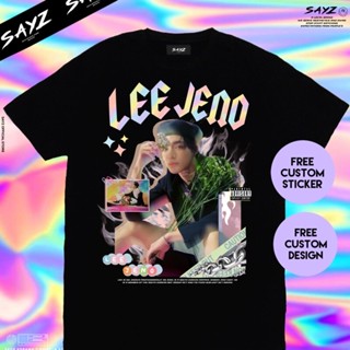 เสื้อยืดแฟชั่น Kaos Lee Jeno NCT DREAM Pastel Ver Custom Kaos Kpop โดย SayzStreetwear ผู้ชาย T เสื้อผู้หญิง