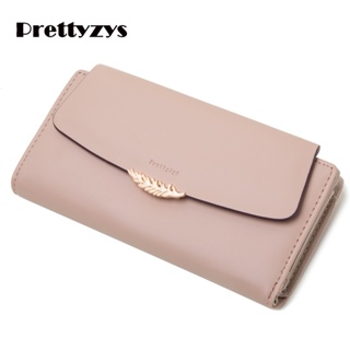 Wallet Prettyzys 2023 Fashion Korean Pu Leather Long For Women