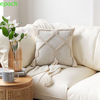 Epoch ปลอกหมอน แฮนด์เมด สไตล์โบฮีเมียน นอร์ดิก พร้อมพู่ สําหรับตกแต่งห้องนั่งเล่น โซฟา เตียง