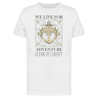 Adventure Ocean Of Liberty Icon Printed Short Sleeve Round Neck T-Shirt Vintage Style Plus Size Birthday Gift For M_04