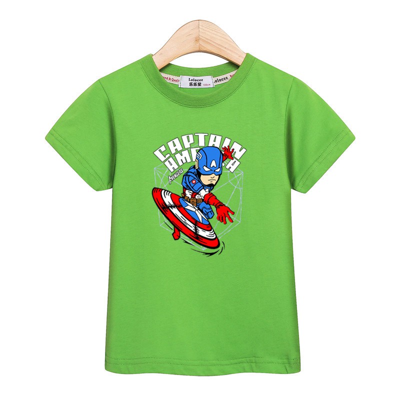 captain-america-กัปตันอเมริกา-print-shirt-for-boy-การ์ตูนเสื้อยืดสำหรับเด็ก-09