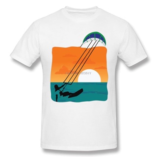 men t shirt Kite Boarding Surfing Camisetas Cotton Short Sleeve TShirt T-shirt Hip Hop Oversized Tees Tops Harajuku Stre