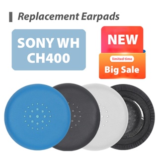 แผ่นโฟมรองหูฟัง แบบหนา ระบายอากาศได้ดี ลดเสียงรบกวน แบบเปลี่ยน สําหรับ SONY WH-CH400