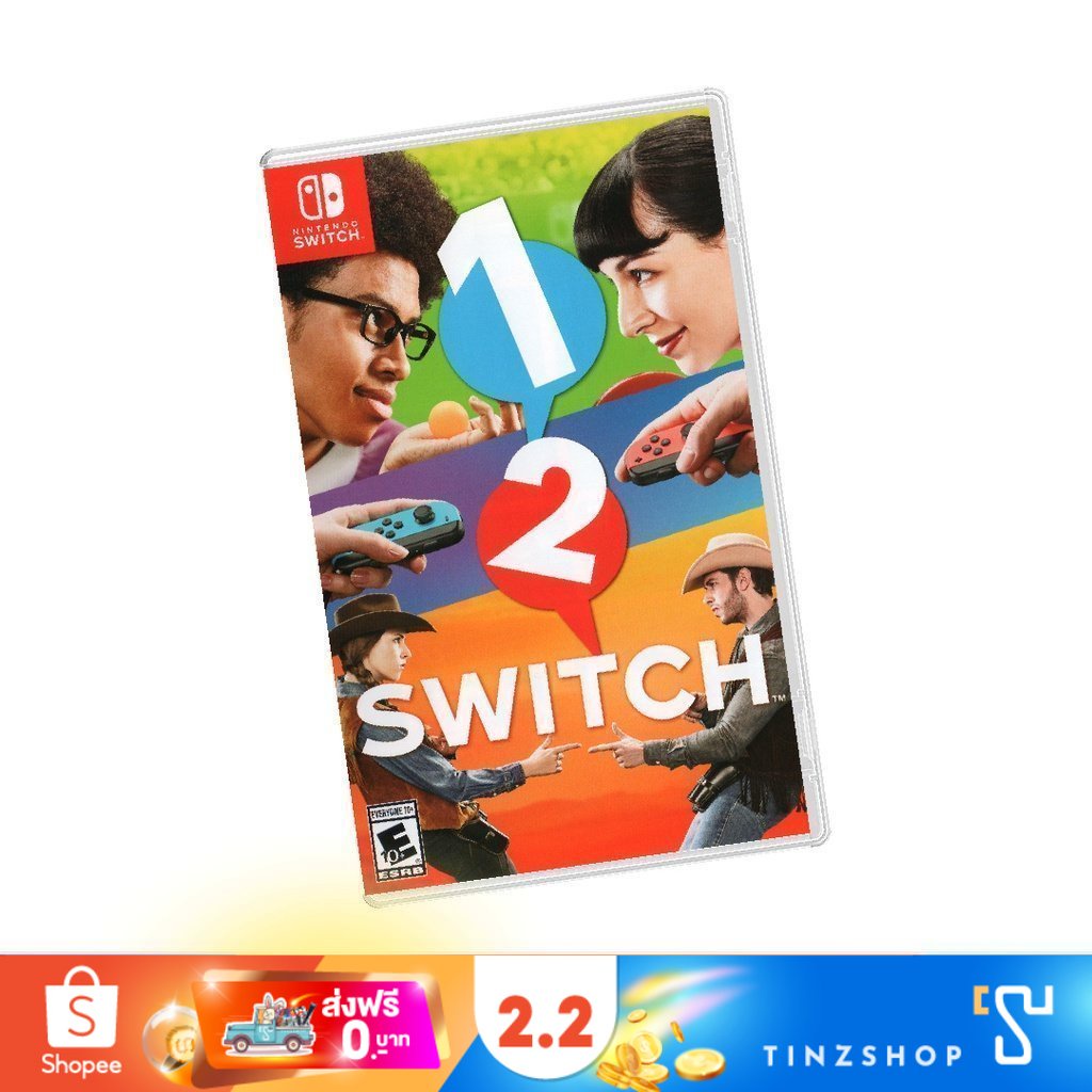 ภาพหน้าปกสินค้าNintendo Switch 1-2 Switch English