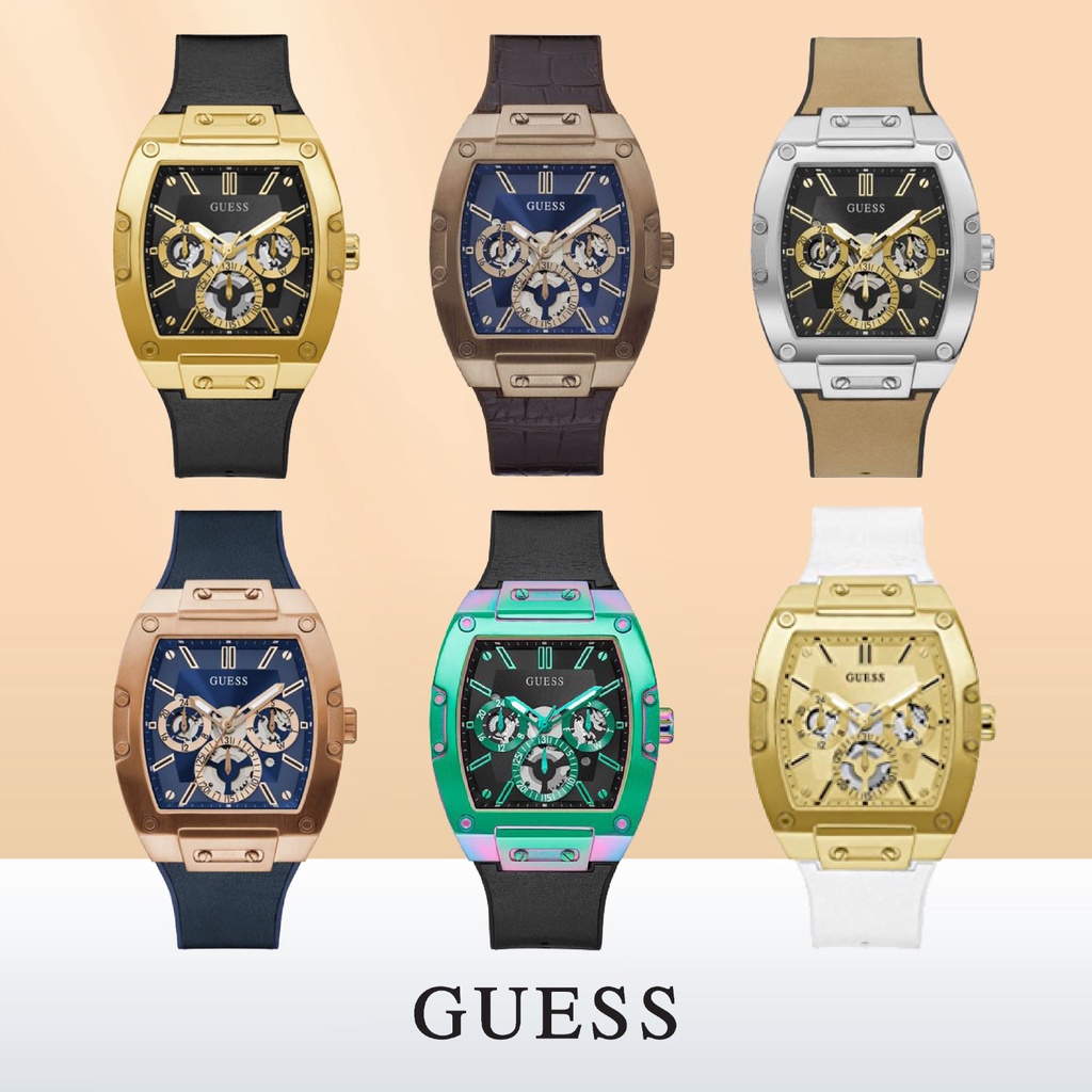 ภาพหน้าปกสินค้าGuess นาฬิกาข้อมือผู้ชาย ผู้หญิง รุ่น GW0202G1 GW0202G2 GW0202G3 นาฬิกาแบรนด์เนม Guess ของแท้ พร้อมส่ง