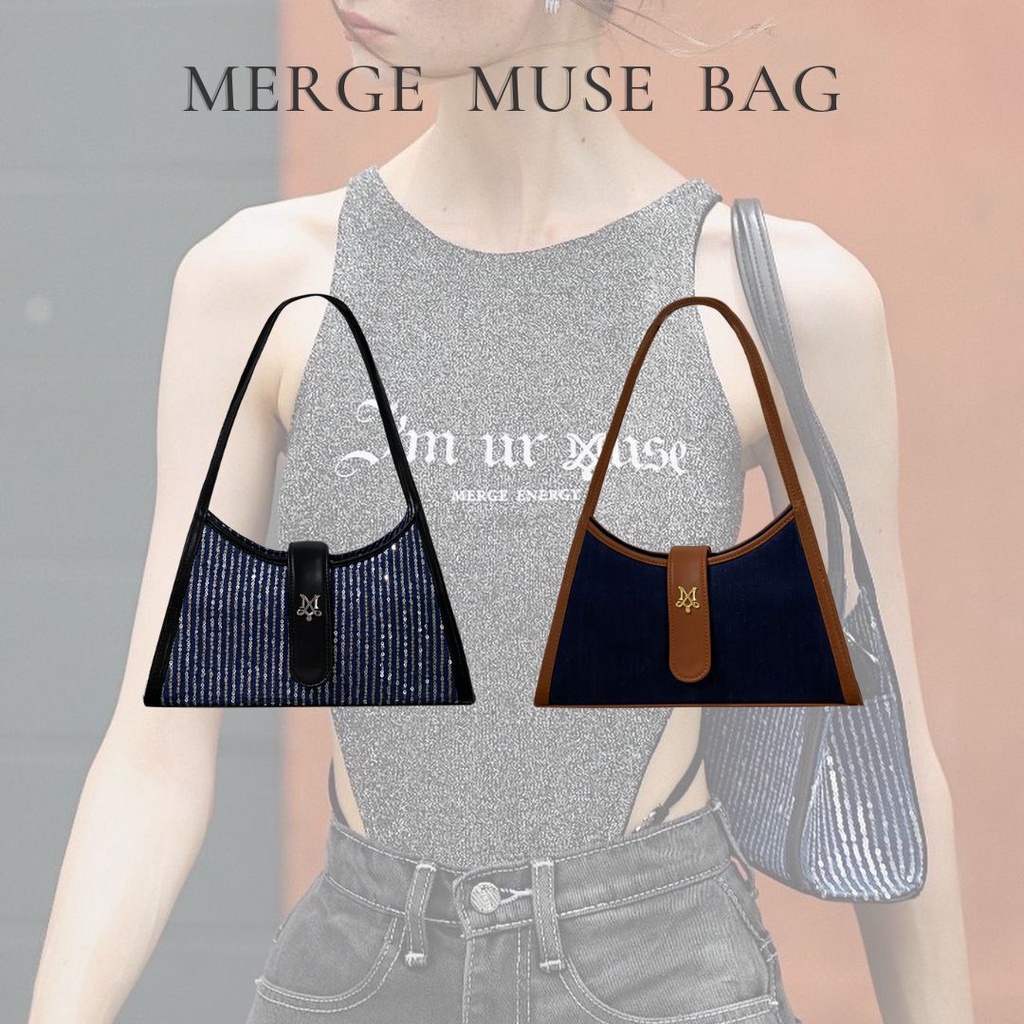 Merge Official - Muse Shoulder Bag (พร้อมส่ง) | Shopee Thailand