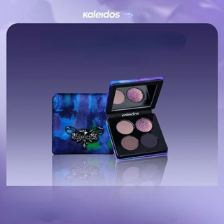 Kaleidos อายแชโดว์พาเลท 4 สี โทนสีน้ําตาลมรกต สีดํา สีเทา