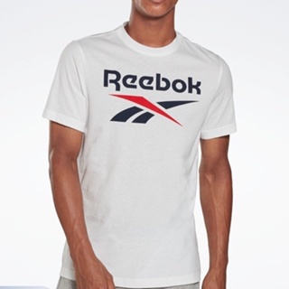 【พร้อมส่ง】Reebok เสื้อยืดคอกลม แขนสั้น พิมพ์ลายโลโก้ เรียบง่าย ใส่สบาย สําหรับผู้ชาย