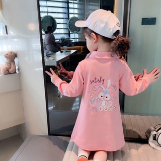 [Babycat] พร้อมส่ง ชุดเดรสกระโปรง แขนยาว สไตล์เกาหลี ญี่ปุ่น แฟชั่นฤดูใบไม้ผลิ ฤดูใบไม้ร่วง สําหรับเด็กผู้หญิง 2023