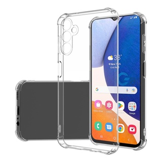 เคสโทรศัพท์ซิลิโคน TPU นิ่ม แบบใส บางพิเศษ ปิดด้านหลัง สําหรับ Samsung Galaxy A14 5G