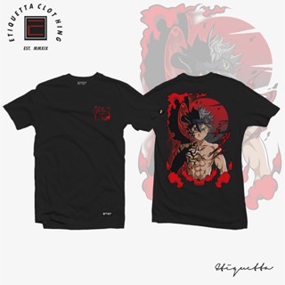 Anime Shirt - ETQTCo. - Black Clover - Black Asta_01