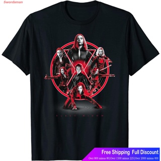 เสื้อยืดกีฬา Marvel Avengers Black Widow Multiplied T-Shirt Sports T-shirtxjb