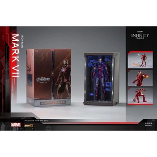 พร้อมส่ง ตุ๊กตาฟิกเกอร์โฮโลแกรม Gnaku mK3 Iron Man Marvel Avengers MK724 Hours Shipping R0HL