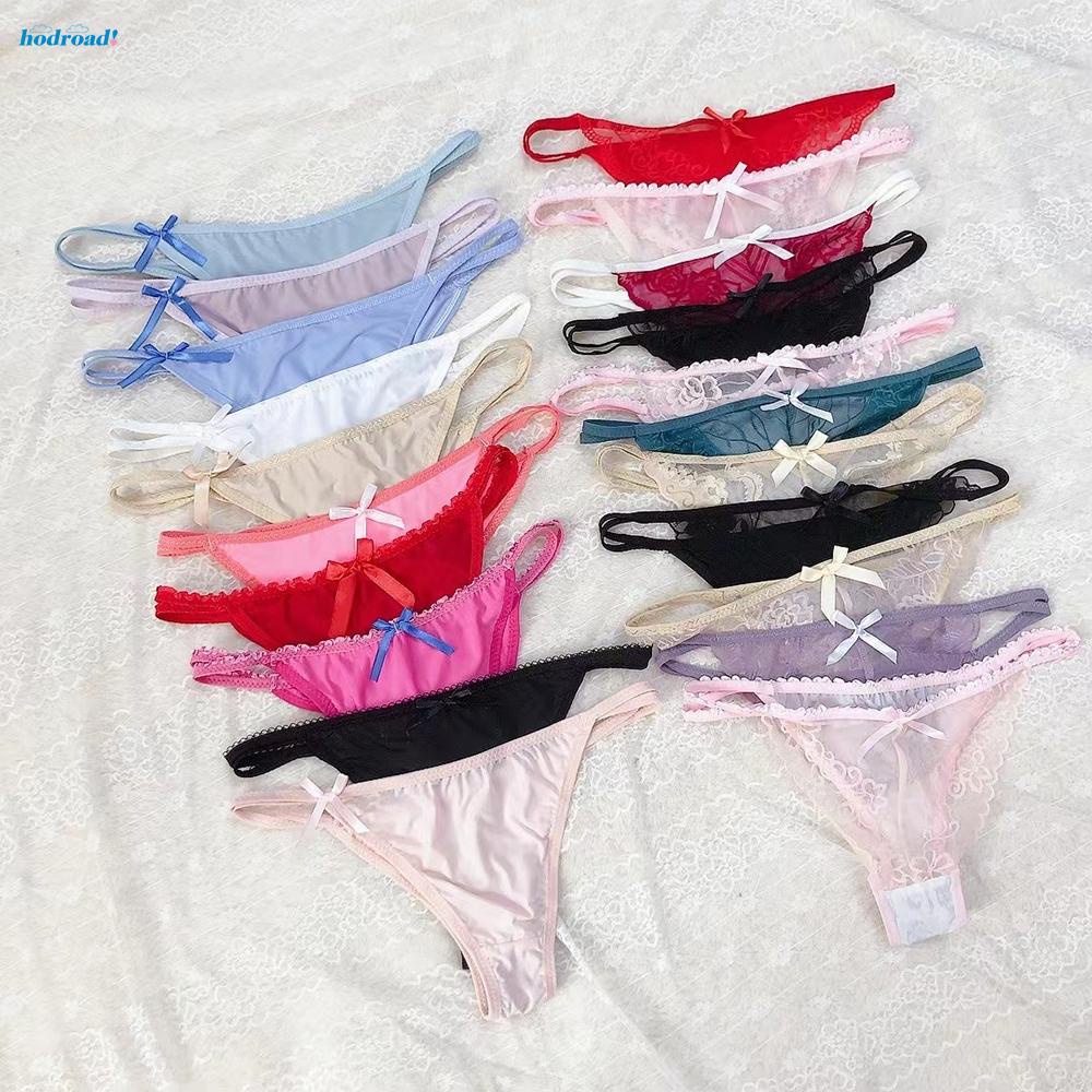 【HODRD】Sexy Mens Mesh Bikini Briefs Seethrough Pouch Thongs Underwear