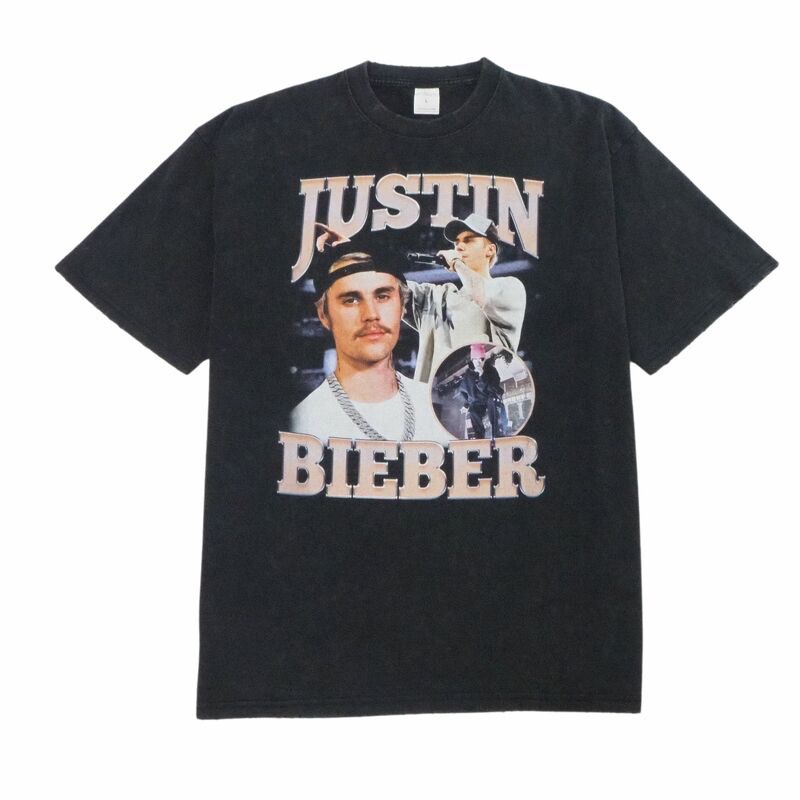 spenzer-streetjustin-bieber-เสื้อยืดคอกลมแขนสั้นสกรีนลาย-เสื้อยืดแฟชั่นผู้ชาย-ใหม่-เสื้อยืดเกาหลี-แฟชั่นเกาหล