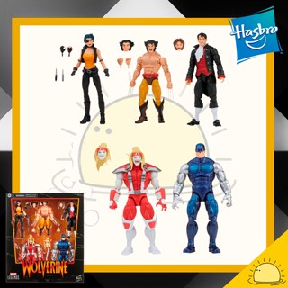 Hasbro Marvel Legends Series Wolverine 5-Pack, Marvels Omega Red, Marvels Cyber, Marvels Callisto, Jason Wyngarde