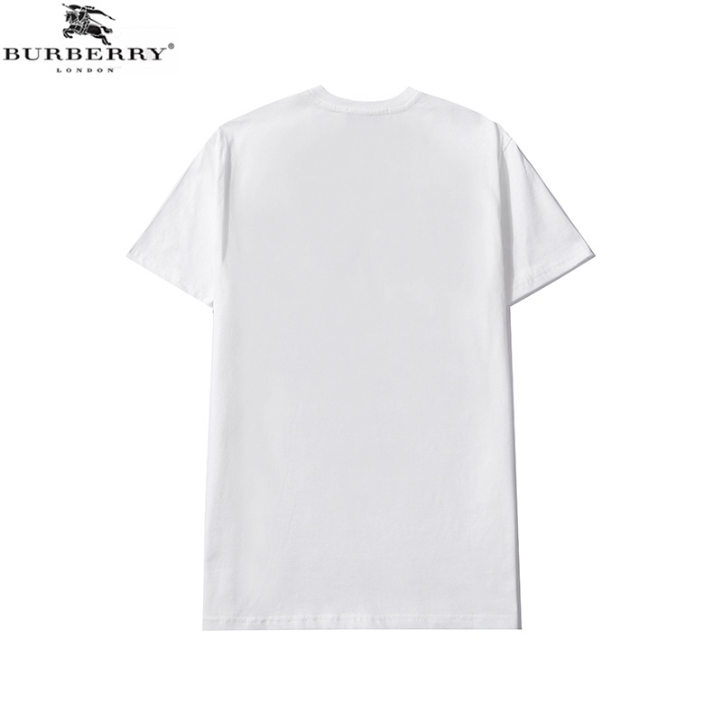 bbr-ผู้ชายและผู้หญิงแฟชั่นลำลองเสื้อยืดแขนสั้น