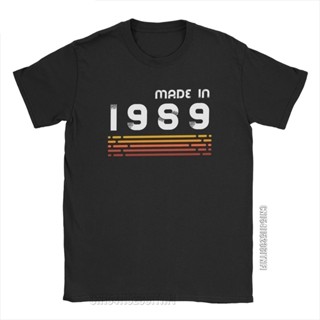 Made In 1989 Retro 32th Birthday Present Men T Shirts Hipster Tees Classic Crew Neck T-Shirt Cotton Printed Clothin_03