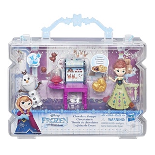 Disney Frozen Little Kingdom Chocolate Shoppe Playset  ‎E0235 ชุดของเล่นช็อคโกแลต Disney Frozen Little Kingdom สําหรับเด็ก  ‎E0235