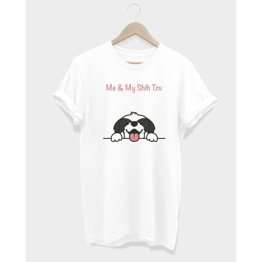 สื้อยืดลายหมาชิสุห์-me-amp-my-shih-tzu-black-01