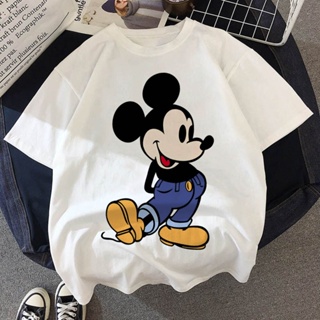 Mickey Minnie Mouse T-shirt Kid Clothes Summer Girls Disney T Shirts Children Cartoons Anime Short Sleeve Top for B_03