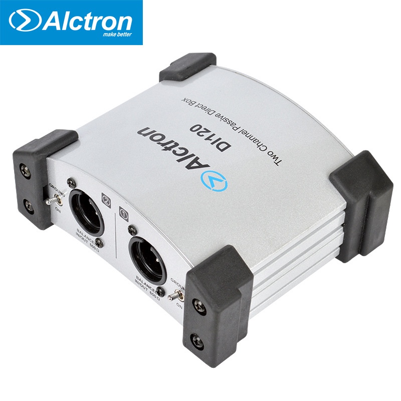 Aldron DI-120 DI กล่องแปลงสัญญาณเสียงสเตอริโอ DI เอฟเฟคเวที | Shopee ...