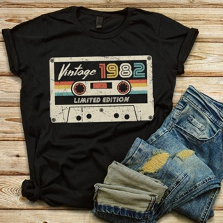 Putih Cassette Made 1992 30Th 1982 40Th Vintage Style For Anniversary Birthday_03