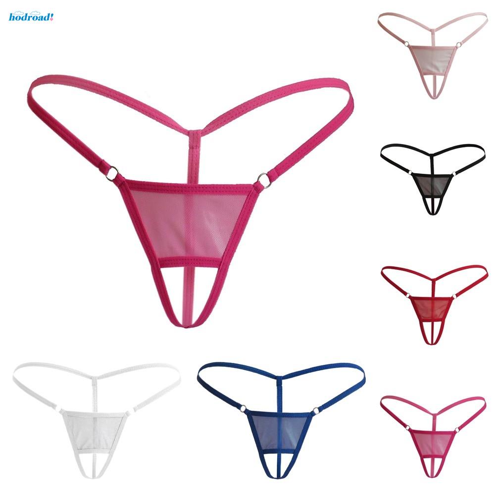 【HODRD】Women Sexy Mini Panties Micro Thong Tiny G-String Minimum ...