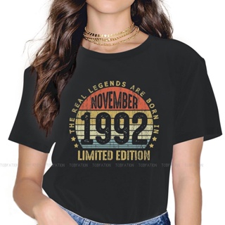 Mens T-shirt 1992 Tshirts November 30 Years Birthday Distinctive T Shirt Funny_03