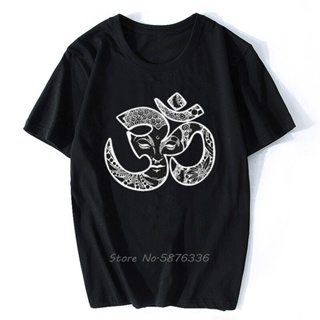 Om Buddha Shirt For Women Yoga Graphic Screen Print On Soft &amp; Comfy Polycotton Casual Shirt For Women Men T Shirt_04