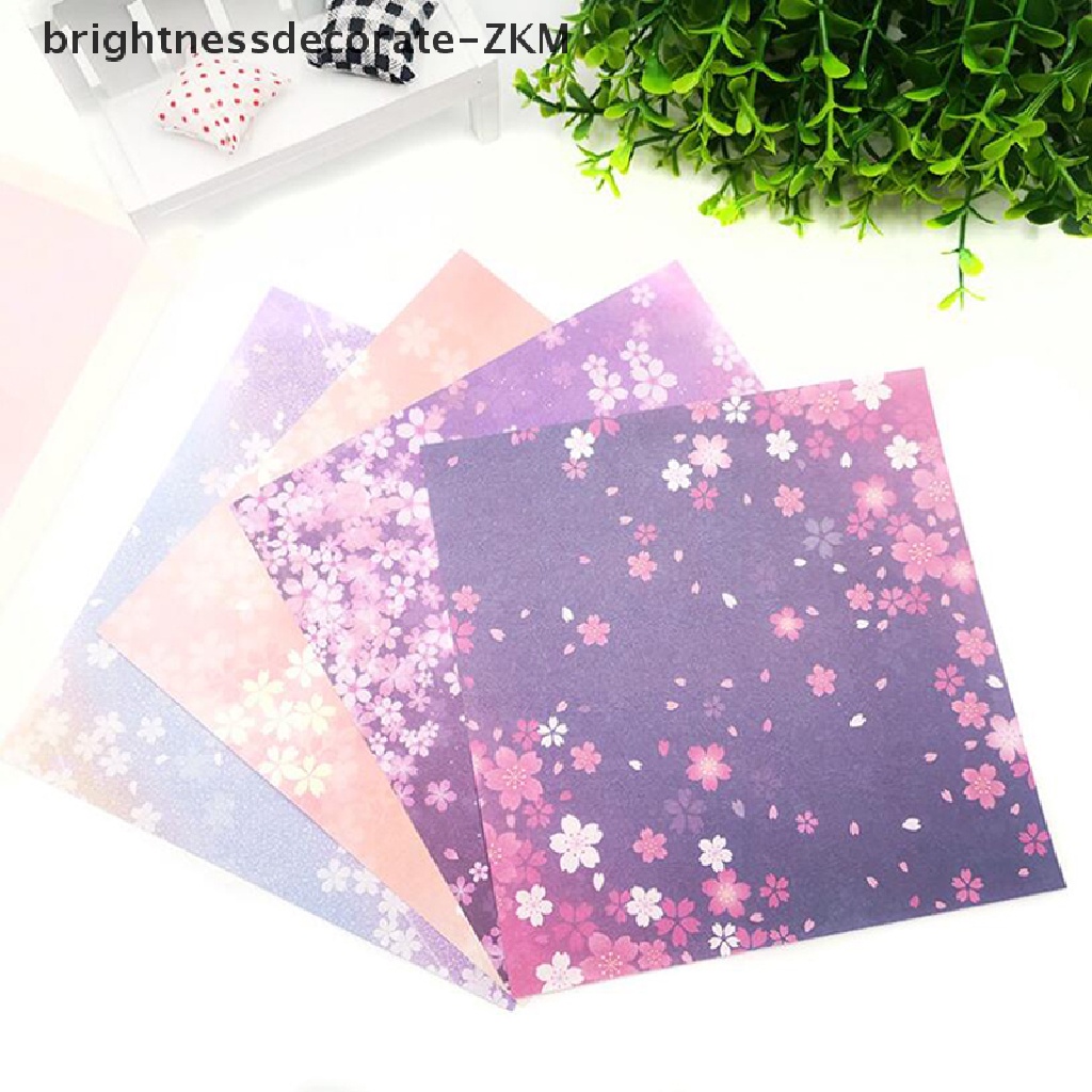 brightdecorate-กระดาษพับสองด้าน-ลายดาว-ดอกไม้-อวกาศ-diy-60-65-ชิ้น-th