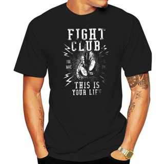 T-Shirt Fight Club Mma Boxing Fighter Boxen Gym Thai Double Side Summer O-Neck Print Fashion Slim Short Sleeve O Ne_01