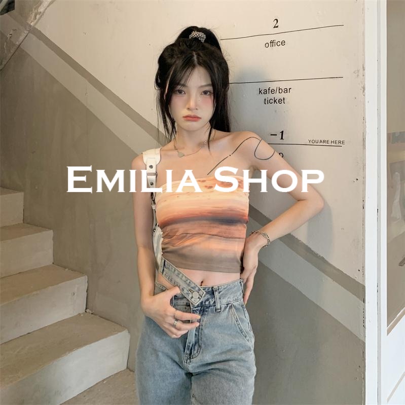 emilia-shop-เสื้อกล้ามครอป-เสื้อแขนกุด-สไตล์เกาหลี-a20k0ci