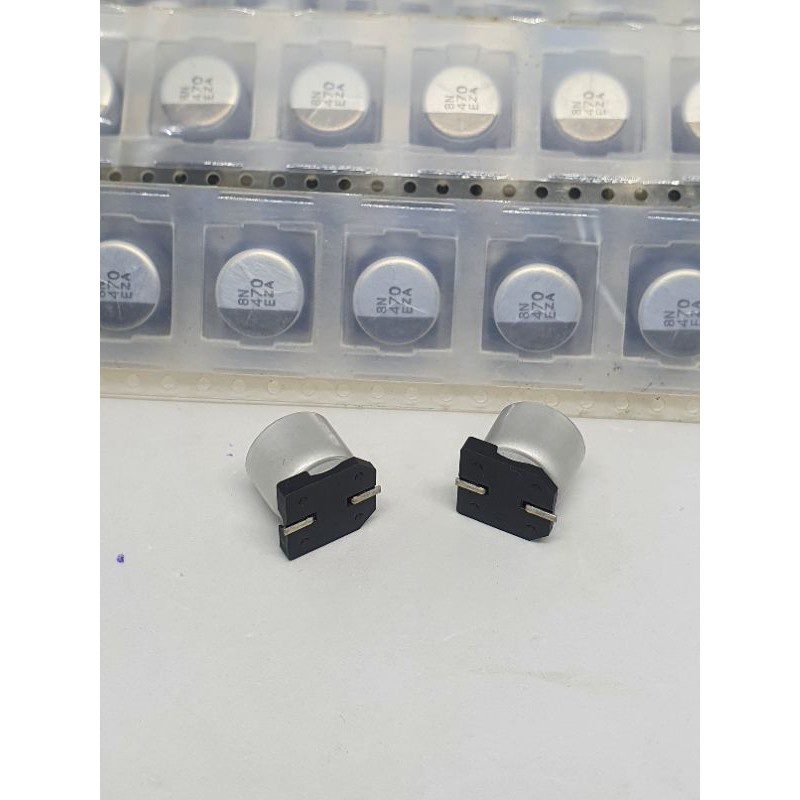 capacitor-กระป๋องเงิน-smd-470uf50v-470uf-35v-16v-10v
