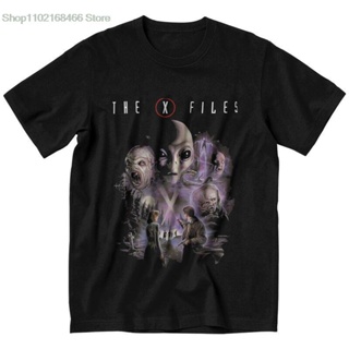 เสื้อยืดพิมพ์ลายแฟชั่น เสื้อยืดแขนสั้น ผ้าฝ้าย พิมพ์ลาย The X Files The Truth Is Out Have Alien สไตล์คลาสสิก ของขวั_01