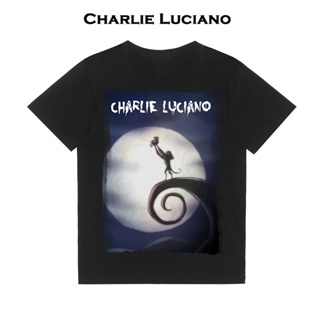 เสื้อยืดแขนสั้นลําลอง คอกลม พิมพ์ลาย Charlie Luciano The Lion King อินเทรนด์คู่รัก สไตล์สปอร์ต สําหรับผู้ชายS-5XL_05