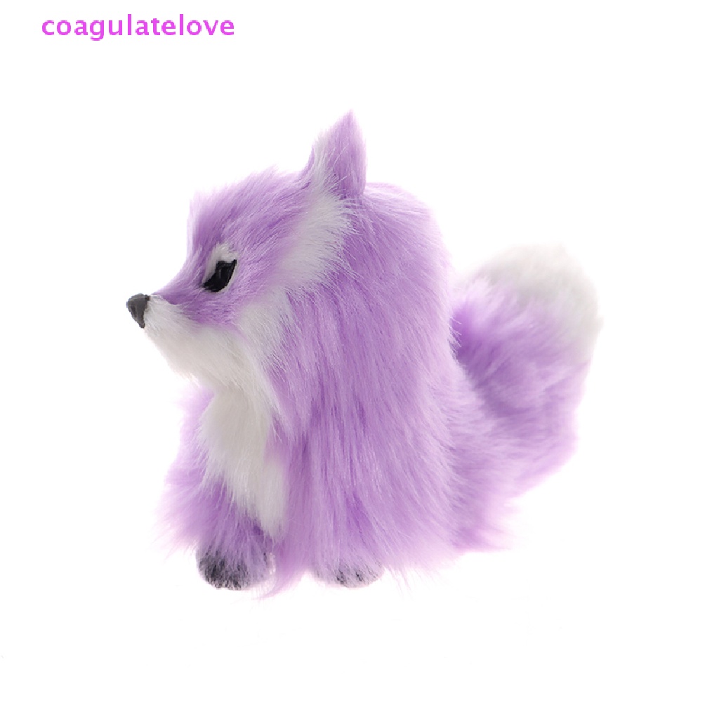 coagulatelove-ตุ๊กตาสุนัขจิ้งจอกจําลอง-ของขวัญวันเกิด-สําหรับเด็ก-ขายดี