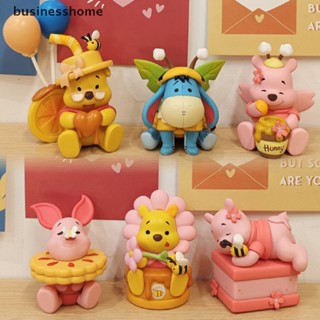 Bsth ตุ๊กตาฟิกเกอร์ Winnie The Pooh Piglet Eeyore แฮนด์เมด 6 แบบ